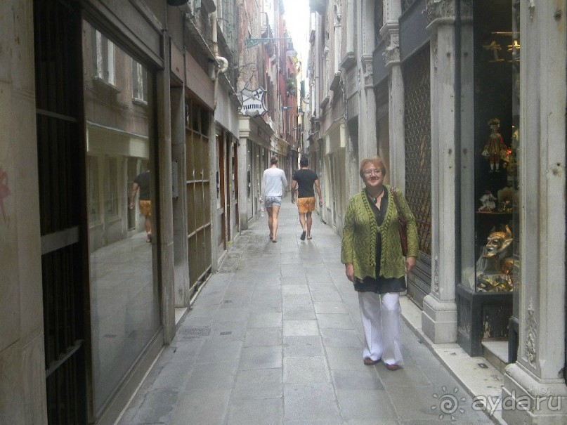 На улицах Венеции.