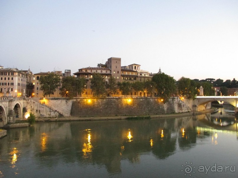 Рим. Набережная Тибра.