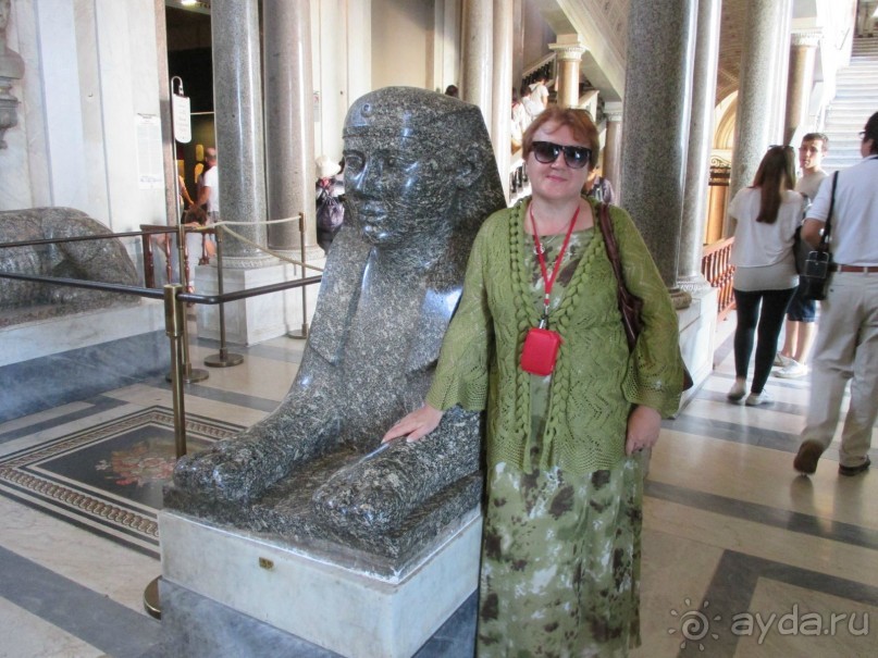 В музее Ватикана.