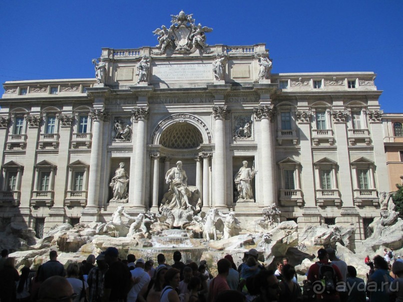 Рим. Фонтан Треви.