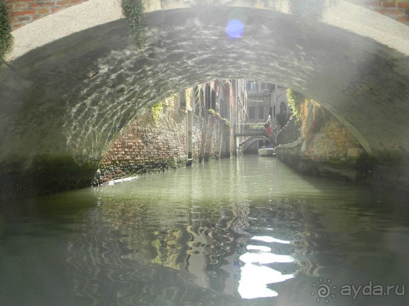 Венеция. На гондоле по каналам.