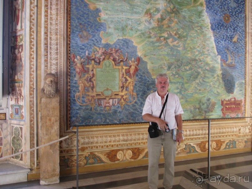 Ватикан. В музее гобеленов