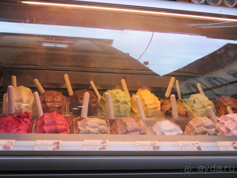 Итальянское мороженое.