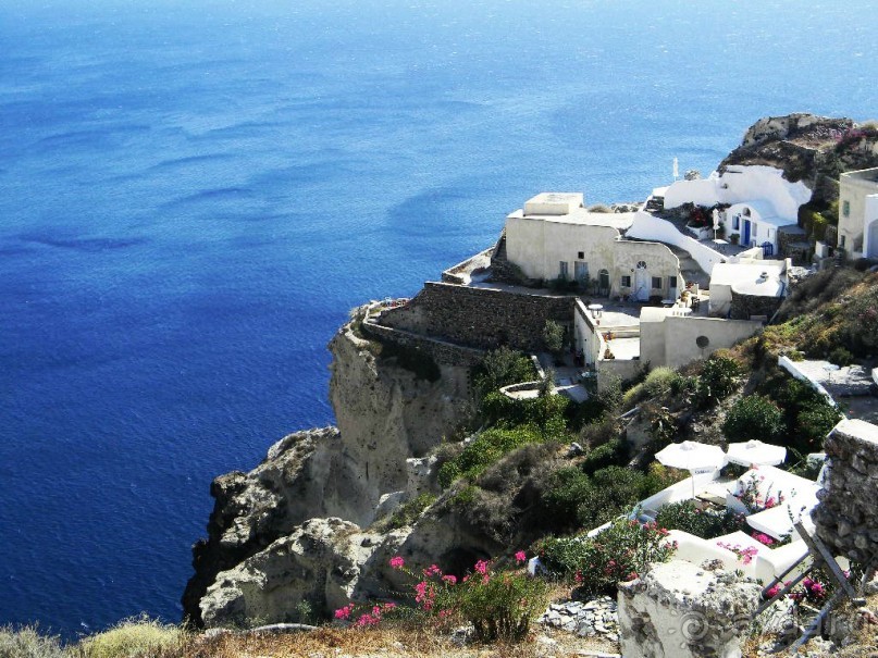 Мечты должны сбываться, но не так! Один день на о. Санторини, Греция.