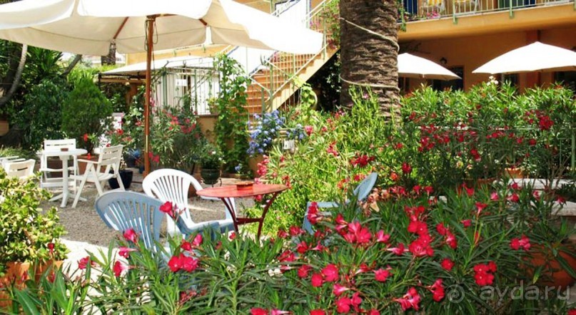 Маленький уютный отельчик на Лазурном берегу в МентОне-городе лимонов и апельсинов.