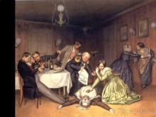 Выставка Павла Федотова в инженерном корпусе Третьяковской галереи