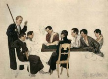 Выставка Павла Федотова в инженерном корпусе Третьяковской галереи