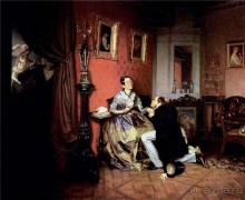 Выставка Павла Федотова в инженерном корпусе Третьяковской галереи