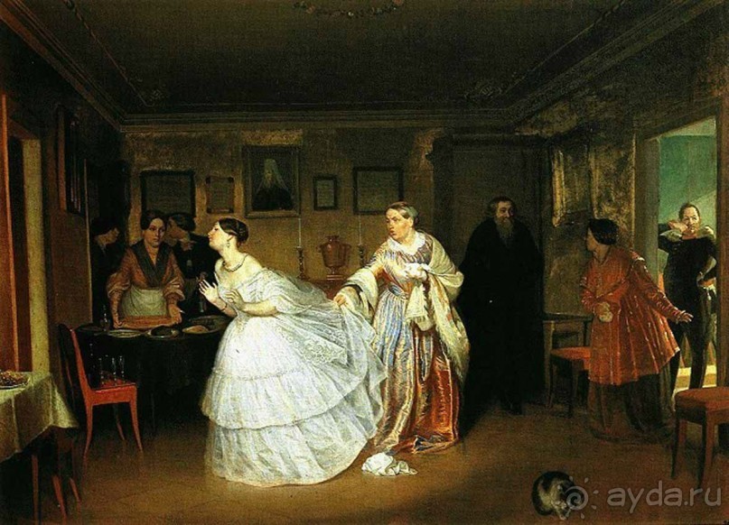 Выставка Павла Федотова в инженерном корпусе Третьяковской галереи