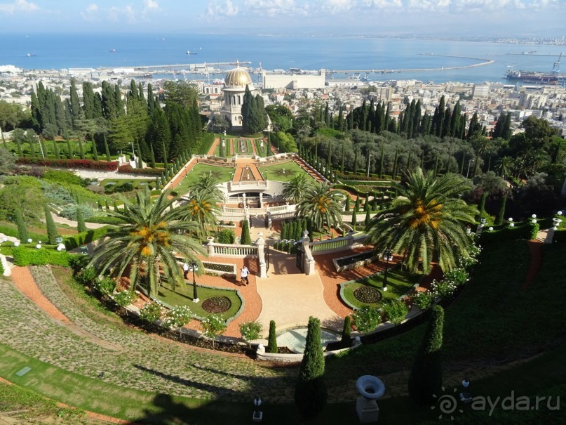 Шалом, Израиль! Часть 6. Хайфа (Бахайские сады), Акко, гроты Рош-а-НикрА.