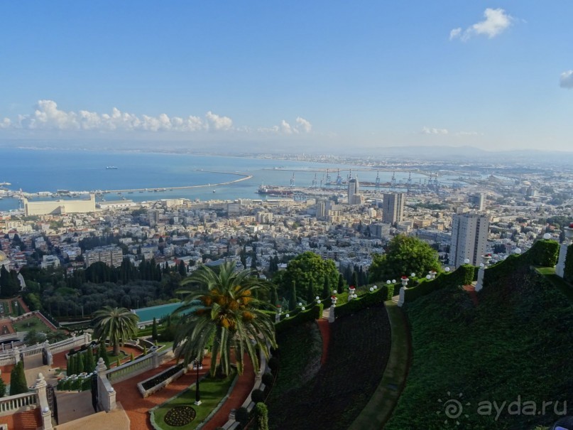 Шалом, Израиль! Часть 6. Хайфа (Бахайские сады), Акко, гроты Рош-а-НикрА.