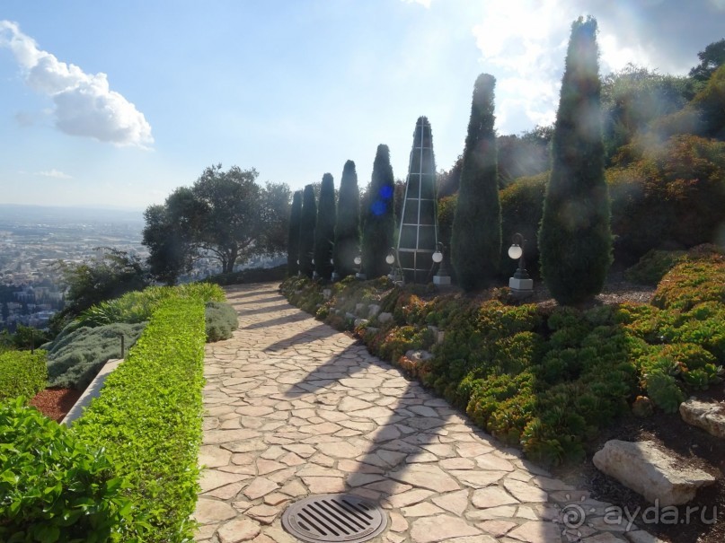 Шалом, Израиль! Часть 6. Хайфа (Бахайские сады), Акко, гроты Рош-а-НикрА.