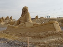 SAND CITY - Песочный город в Хургаде. Как мы добирались до него и впечатления.