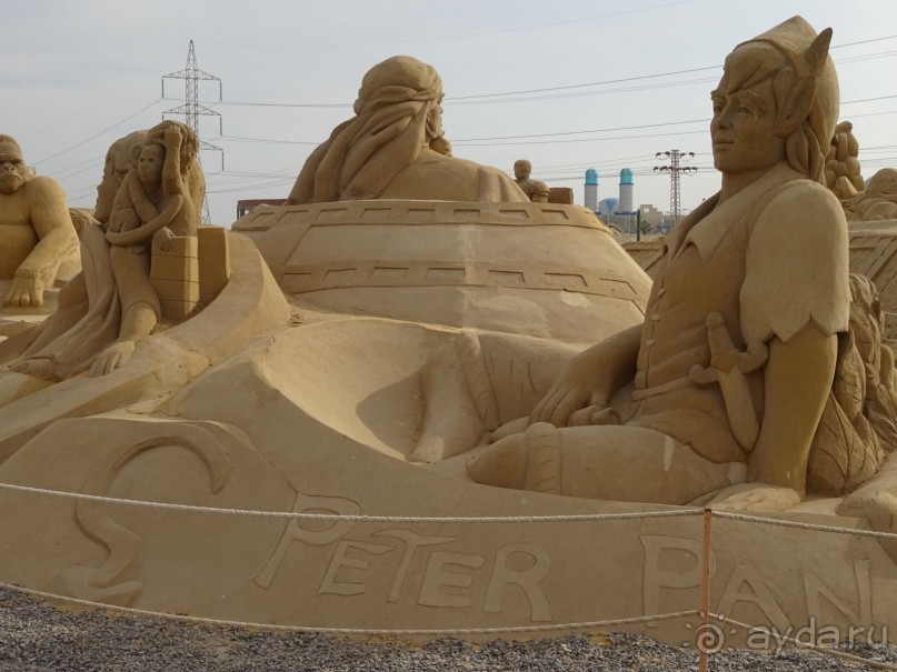 SAND CITY - Песочный город в Хургаде. Как мы добирались до него и впечатления.