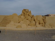 SAND CITY - Песочный город в Хургаде. Как мы добирались до него и впечатления.