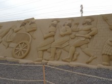 SAND CITY - Песочный город в Хургаде. Как мы добирались до него и впечатления.