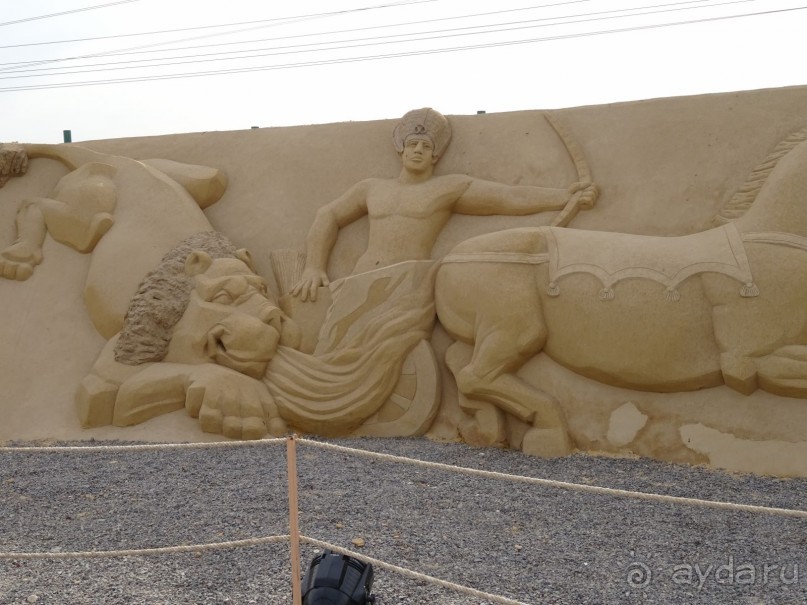 SAND CITY - Песочный город в Хургаде. Как мы добирались до него и впечатления.