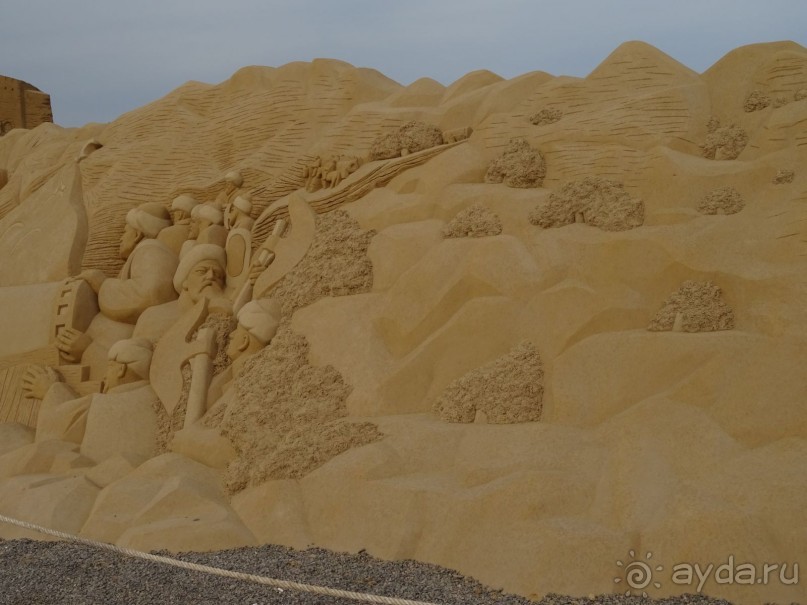 SAND CITY - Песочный город в Хургаде. Как мы добирались до него и впечатления.