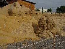 SAND CITY - Песочный город в Хургаде. Как мы добирались до него и впечатления.