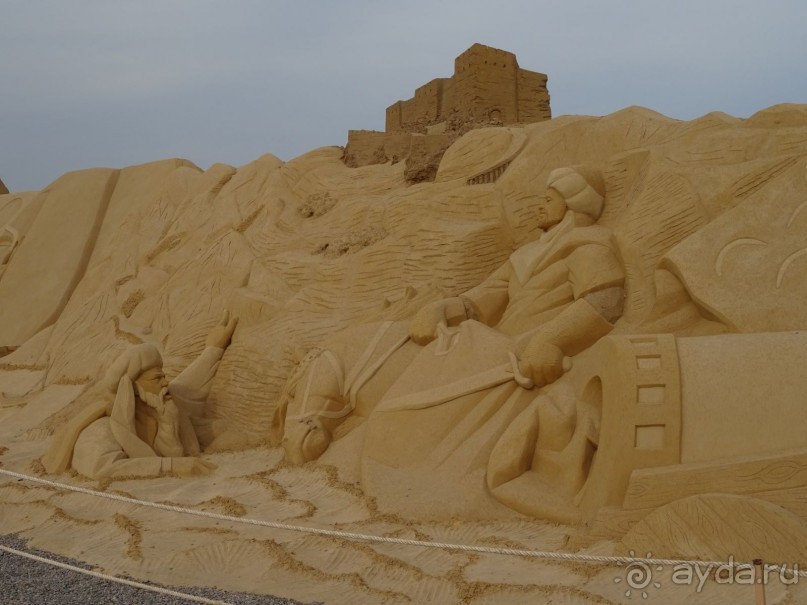 SAND CITY - Песочный город в Хургаде. Как мы добирались до него и впечатления.