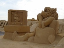 SAND CITY - Песочный город в Хургаде. Как мы добирались до него и впечатления.