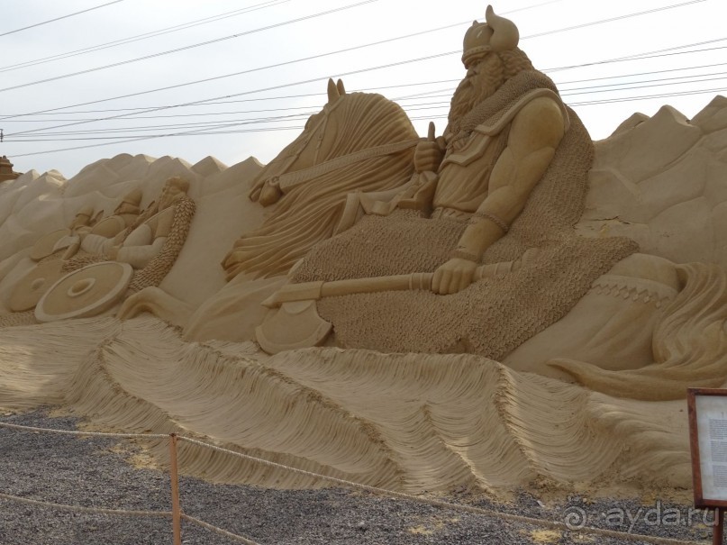 SAND CITY - Песочный город в Хургаде. Как мы добирались до него и впечатления.