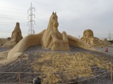 SAND CITY - Песочный город в Хургаде. Как мы добирались до него и впечатления.