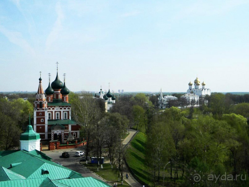 На автомобиле по Золотому кольцу.  Ярославль-Кострома. Часть 1-Ярославль.