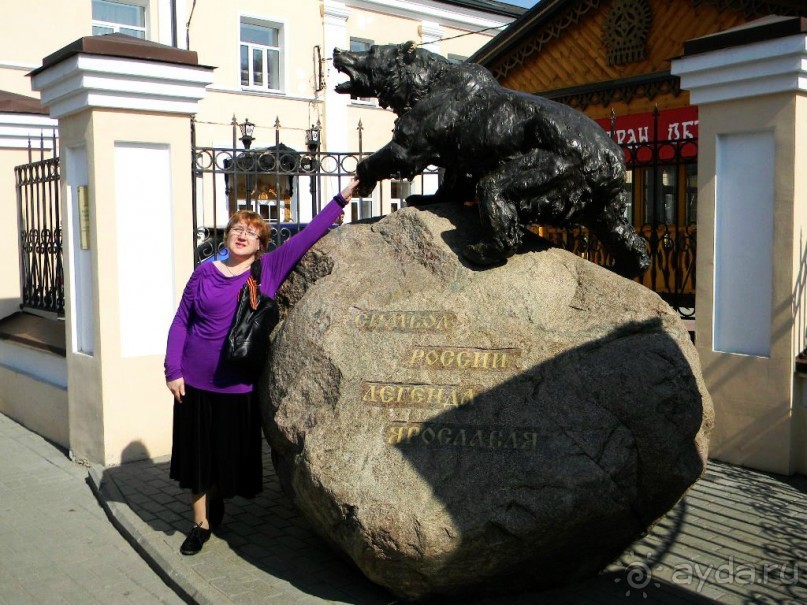 На автомобиле по Золотому кольцу.  Ярославль-Кострома. Часть 1-Ярославль.