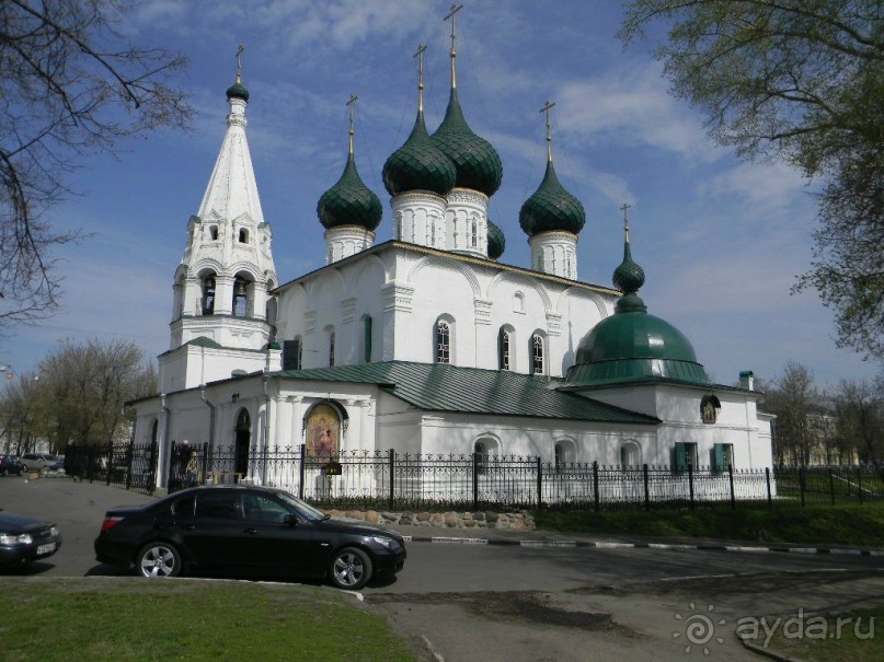 На автомобиле по Золотому кольцу.  Ярославль-Кострома. Часть 1-Ярославль.