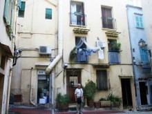 Не пропускаем ни одного балкончика с любимым пейзажем - "Белье на веревочке".