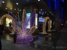 Москва в новогодних подсветках. Январь 2016. Фотогалерея.