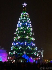 Альбом отзыва "Москва в новогодних подсветках. Январь 2016. Фотогалерея."
