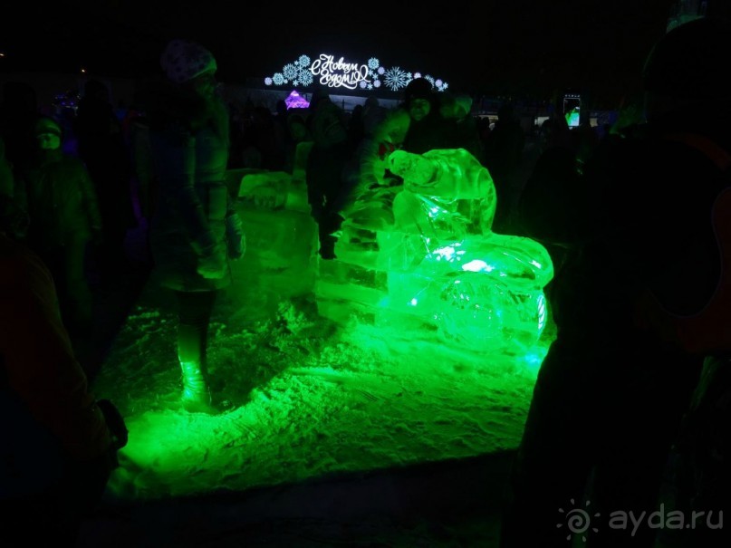 Москва в новогодних подсветках. Январь 2016. Фотогалерея.