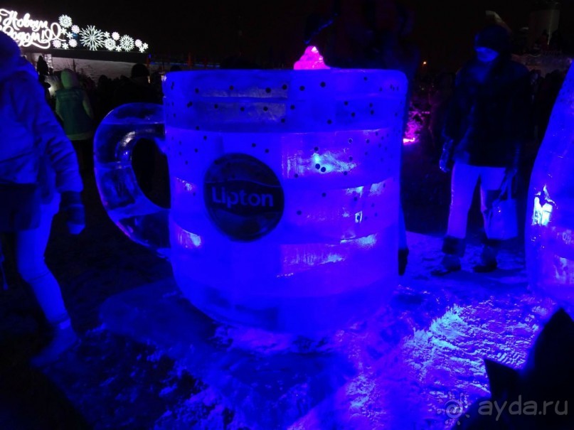 Москва в новогодних подсветках. Январь 2016. Фотогалерея.