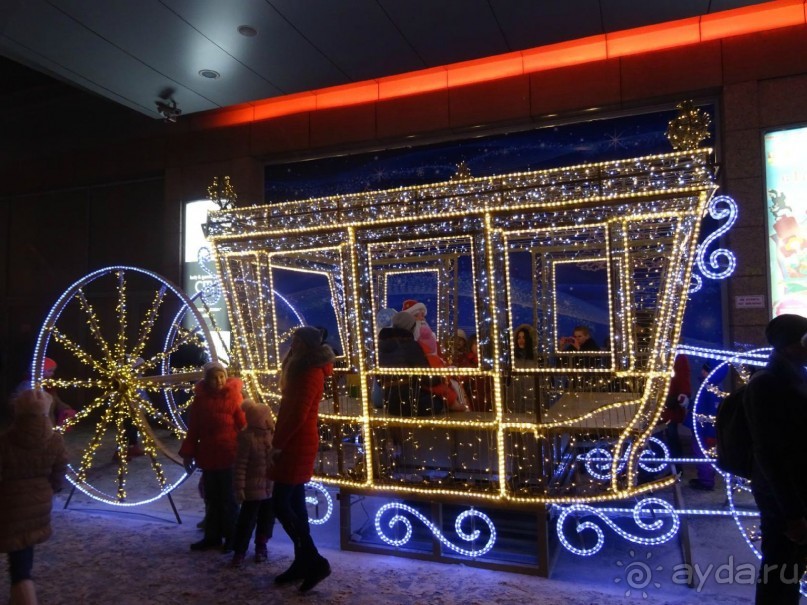Москва в новогодних подсветках. Январь 2016. Фотогалерея.