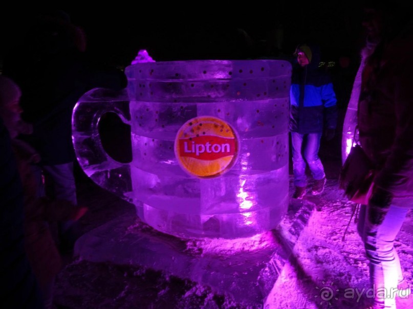 Москва в новогодних подсветках. Январь 2016. Фотогалерея.