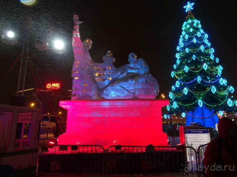 Москва в новогодних подсветках. Январь 2016. Фотогалерея.