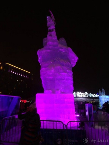 Москва в новогодних подсветках. Январь 2016. Фотогалерея.