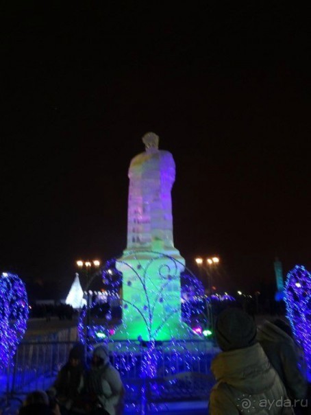 Москва в новогодних подсветках. Январь 2016. Фотогалерея.