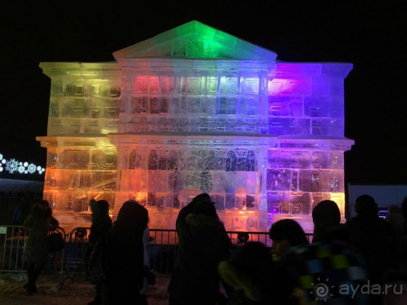 Москва в новогодних подсветках. Январь 2016. Фотогалерея.