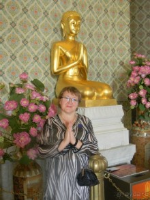 Бангкок.  Храм Лежащего Будды.