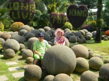 В тропическом саду Нонг-Нуч.  Паттайя.