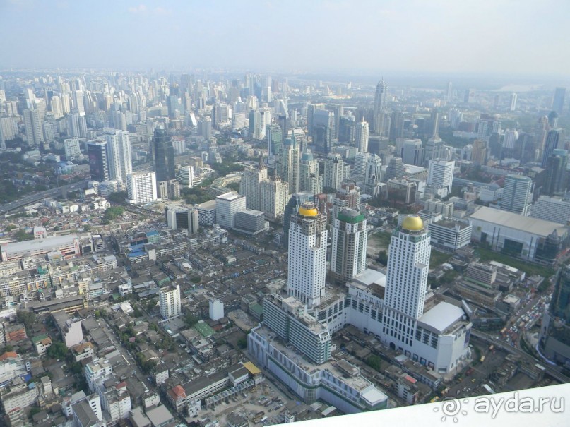 Бангкок с высоты птичьего полета.