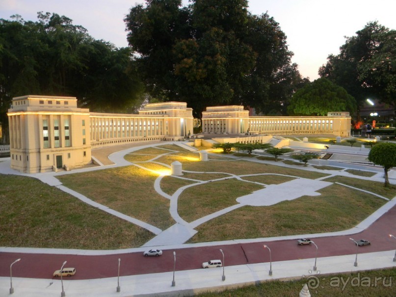 Парк миниатюр Мини Сиам.  Паттайя.