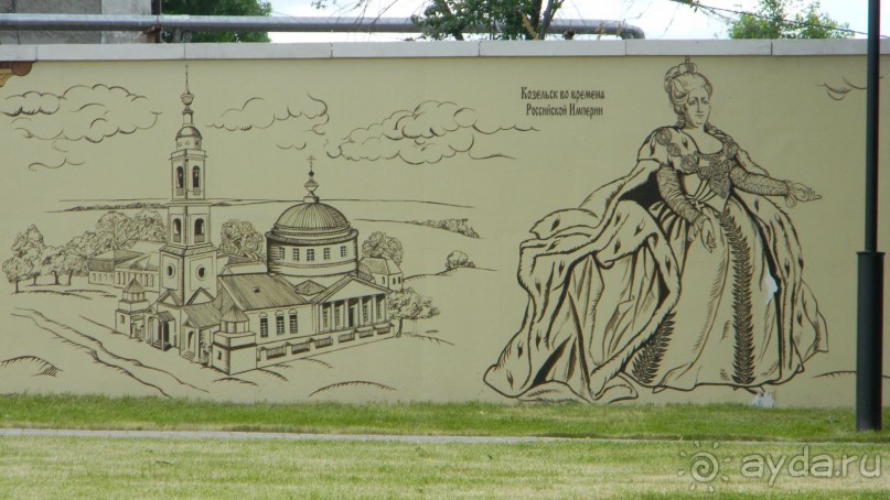 Путешествие на автомобиле :  Калуга-Оптина Пустынь-Шамордино-Козельск.