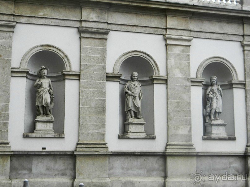 Хофбург - зимняя резиденция рода Габсбургов.