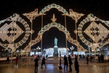 Москва предновогодняя, новогодняя, рождественская. 2016-2017.