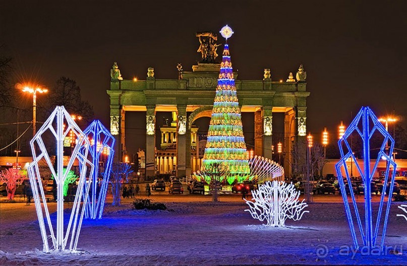Москва предновогодняя, новогодняя, рождественская. 2016-2017.