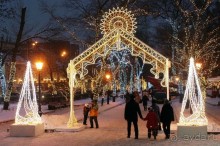 Москва предновогодняя, новогодняя, рождественская. 2016-2017.